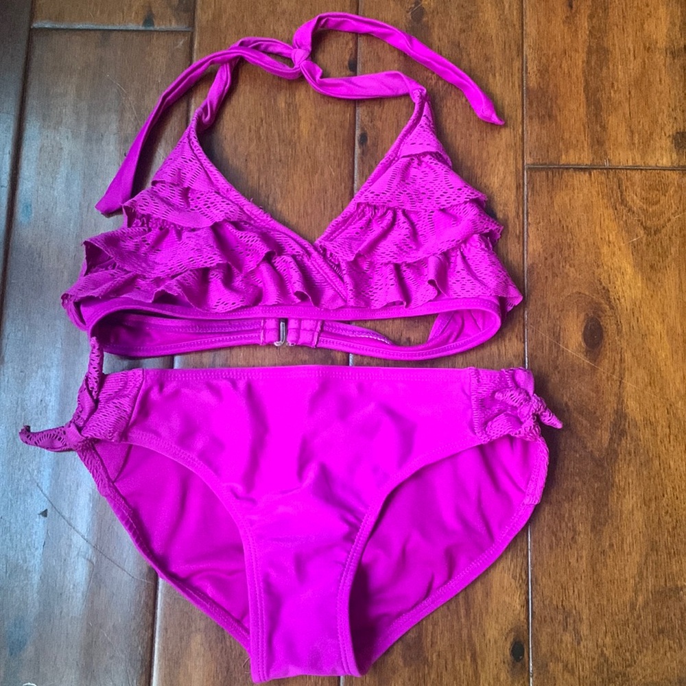 Xhiliration girls bikini. Size large 10/12